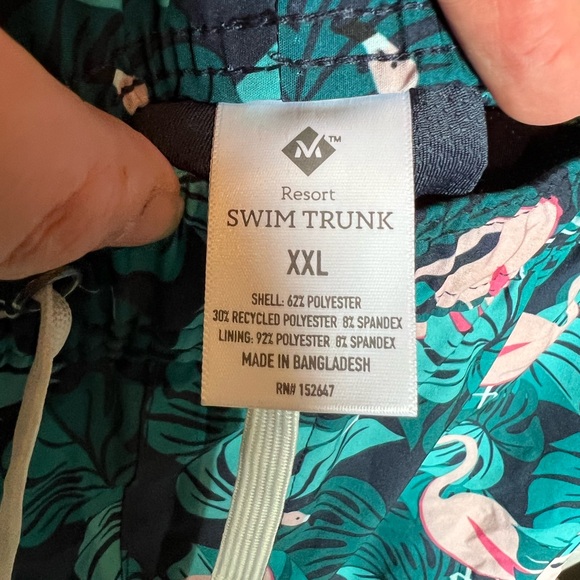Member’s Mark Men’s Tropical Swim Trunks - Picture 5 of 5
